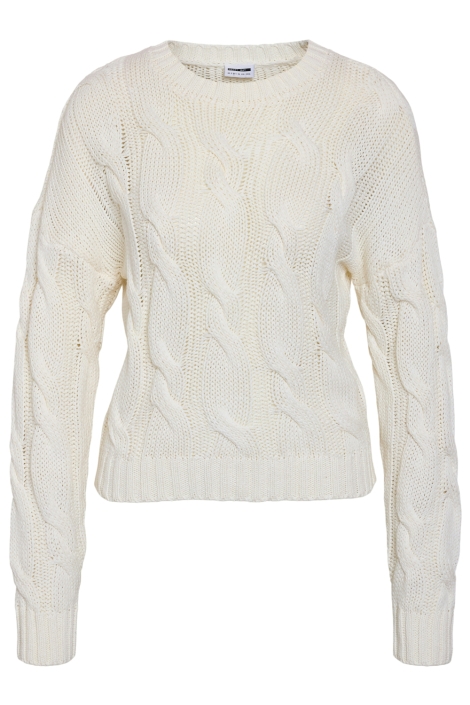 Noisy may nmfinn l/s cable knit fwd noos